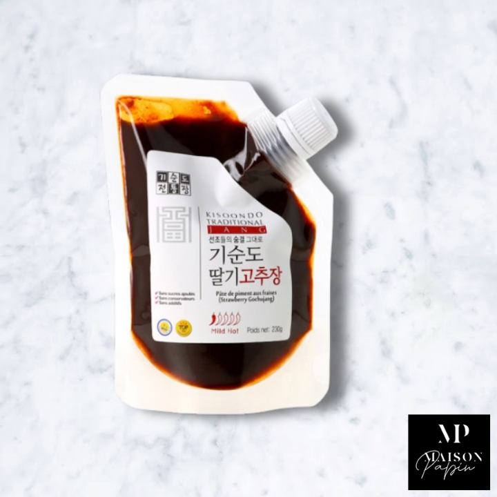 Pâte de piment rouge aux fraises - Gochujang