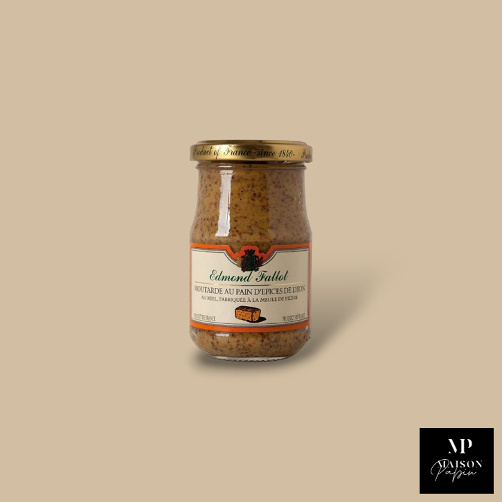 Moutarde de Dijon au pain d'épices